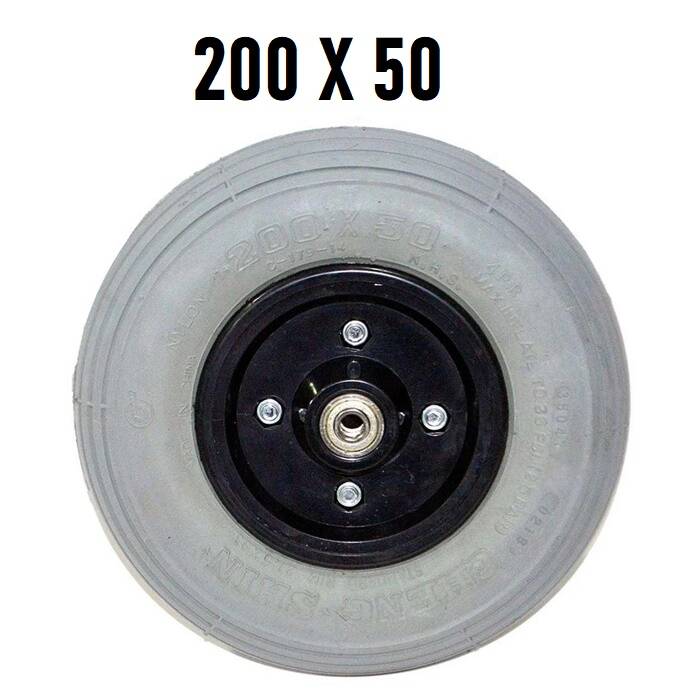 200x50 Akülü Sandalye Tekeri Dolgu Lastik - 1