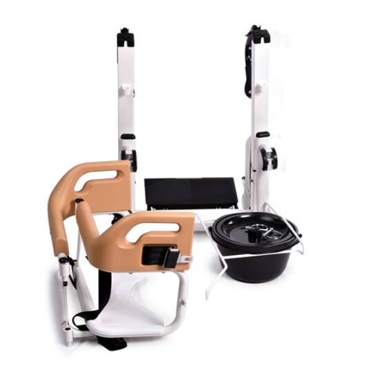 Comfort Plus DM-170 Hasta Tuvalet Sandalyesi ve Taşıma Lifti - 3
