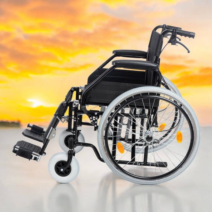 Comfort Plus DM-303 Standart Manuel Tekerlekli Sandalye - 3