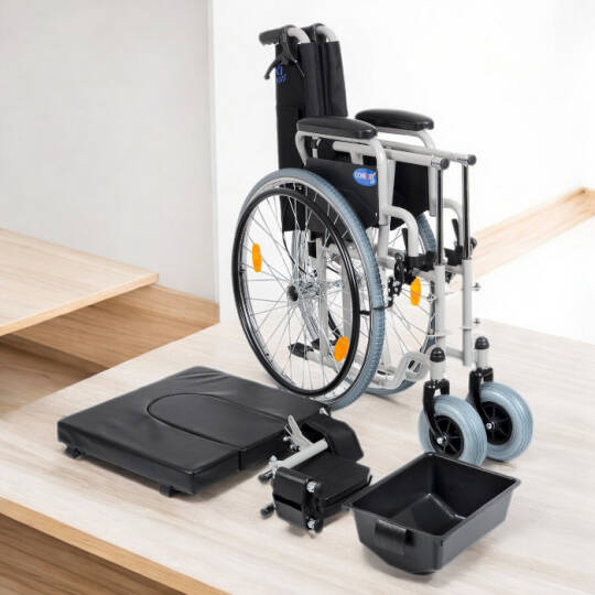Comfort Plus DM-545 Klozetli Tekerlekli Sandalye - 5
