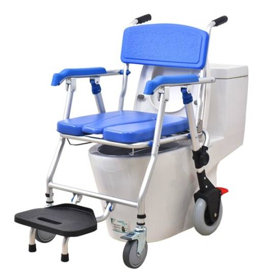 Comfort Plus DM-69U Klozete Yanaşan Hasta Tekerlekli Sandalyesi - 3