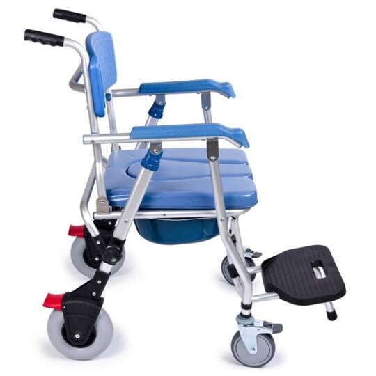 Comfort Plus DM-69U Klozete Yanaşan Hasta Tekerlekli Sandalyesi - 5