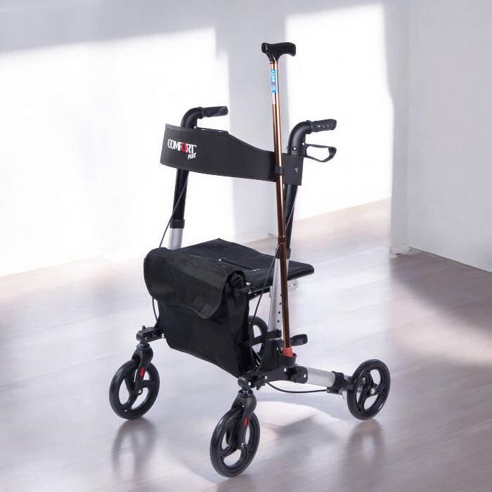 Comfort Plus DM-9102 Gümüş Lüx Alüminyum Rolatör - 1