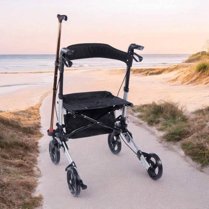 Comfort Plus DM-9102 Gümüş Lüx Alüminyum Rolatör - 3
