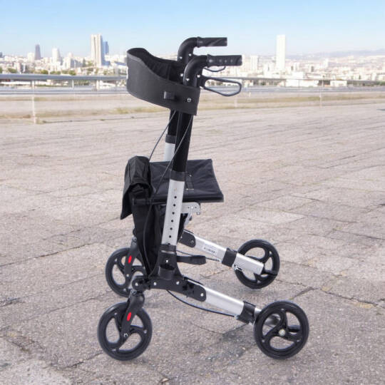 Comfort Plus DM-9102 Gümüş Lüx Alüminyum Rolatör - 4