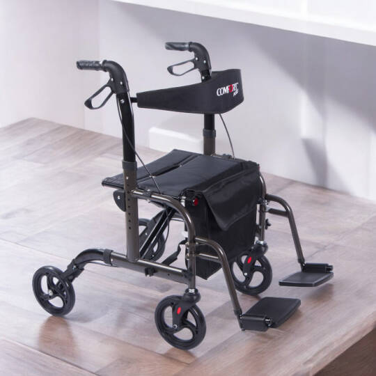 Comfort Plus DM-9124 Lüx Rolatör Yaşlı Yürüteç - 3