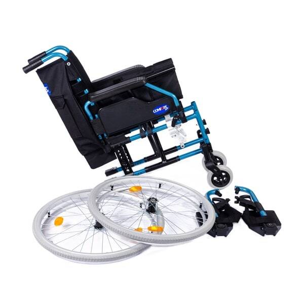 Comfort Plus DM-Strong Hafif Alüminyum Tekerlekli Sandalye - 4