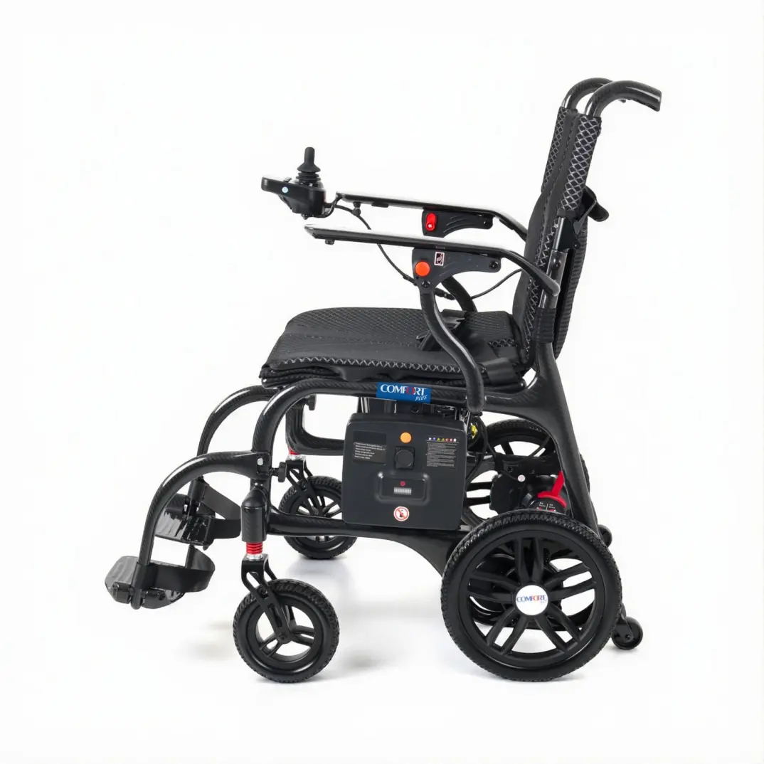 Comfort Plus DY01107 Karbon Akülü Tekerlekli Sandalye Ulta Hafif - 4