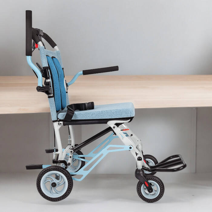 Comfort Plus DY01409LJ Hasta Transfer Sandalyesi Mavi - 4