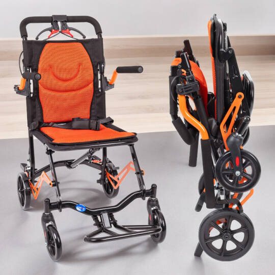 Comfort Plus DY01409LJ Turuncu Hasta Transfer Sandalyesi - 1