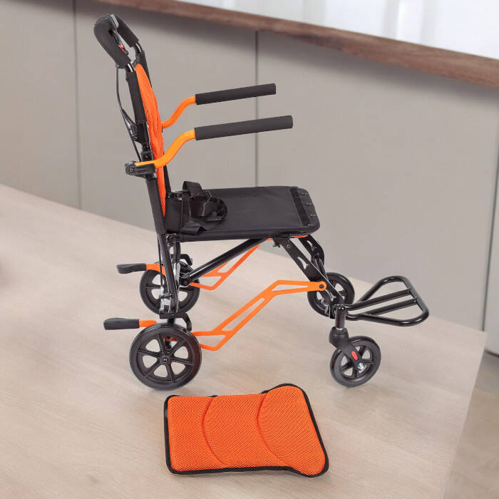 Comfort Plus DY01409LJ Turuncu Hasta Transfer Sandalyesi - 4