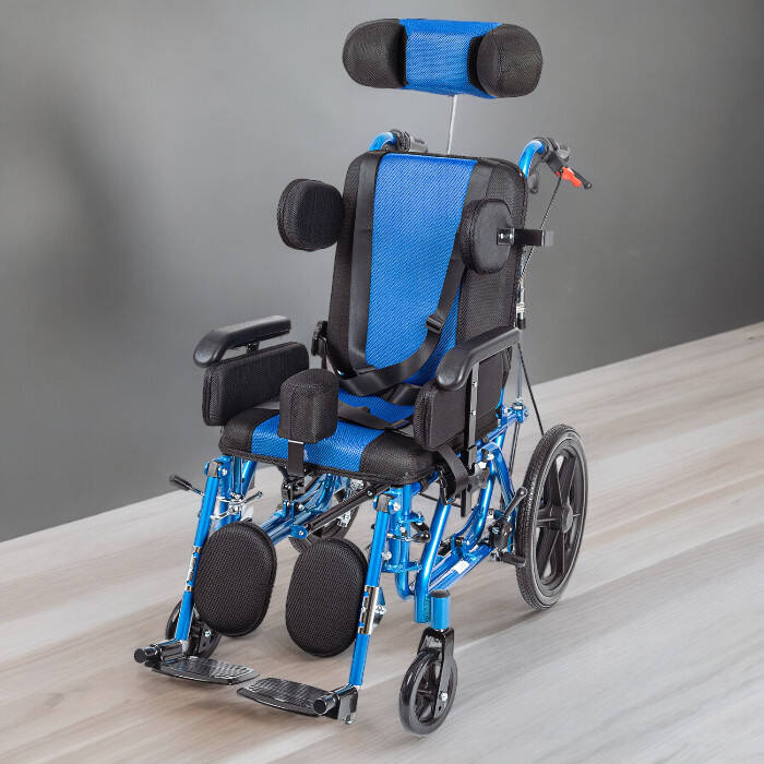 Comfort Plus DY01958LBCJ-38 CP Özellikli Pediatrik Tekerlekli Sandalye - 1