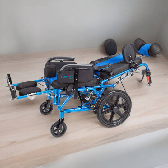 Comfort Plus DY01958LBCJ-38 CP Özellikli Pediatrik Tekerlekli Sandalye - 2