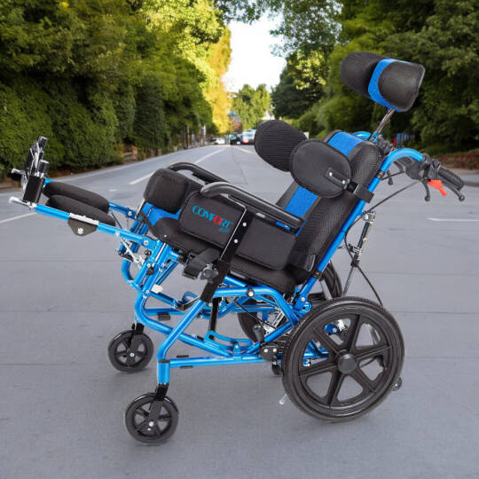 Comfort Plus DY01958LBCJ-38 CP Özellikli Pediatrik Tekerlekli Sandalye - 3