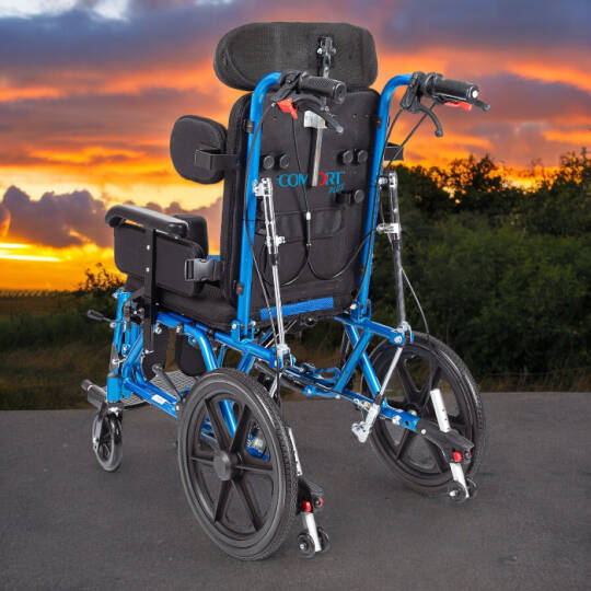 Comfort Plus DY01958LBCJ-38 CP Özellikli Pediatrik Tekerlekli Sandalye - 5