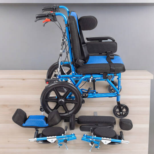 Comfort Plus DY01958LBCJ-38 CP Özellikli Pediatrik Tekerlekli Sandalye - 7
