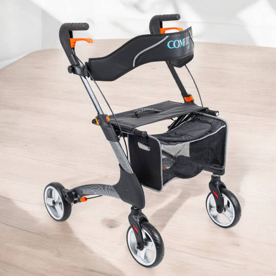 Comfort Plus DY049147L Karbon Desenli Rolatör