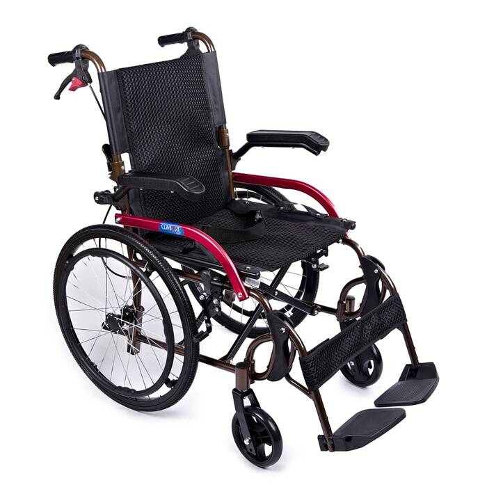 Comfort Plus GK863LAJ-20 Jet Black Tekerlekli Sandalye - 1