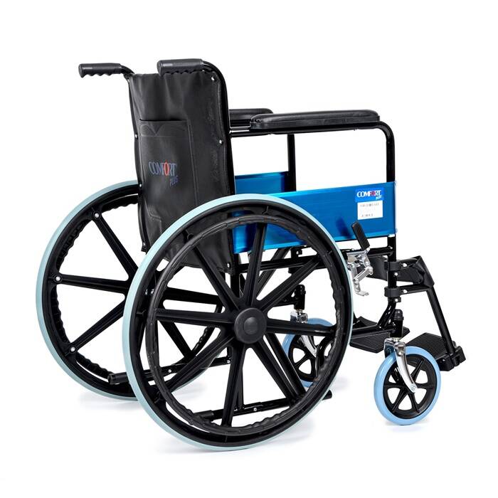 Comfort Plus KY809 Deri Döşeme Standart Tekerlekli Sandalye - 3