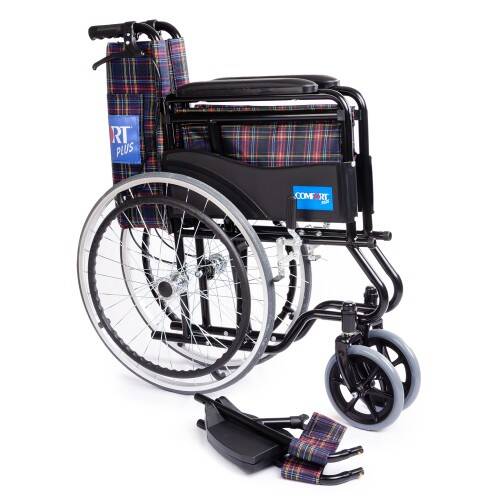 Comfort Plus KY809BJ Ekose Özellikli Tekerlekli Sandalye - 2