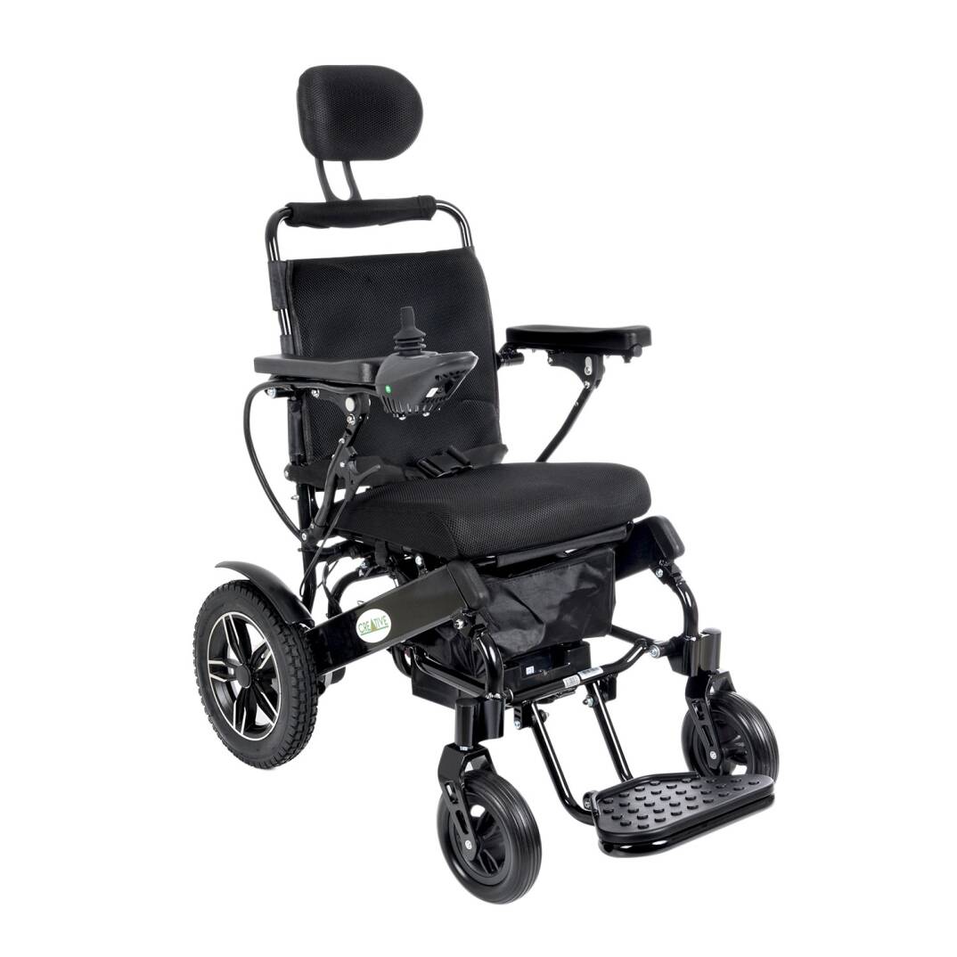 Creative CR-6012 Lux Lityum Pilli Uzaktan Kumandalı Akülü Tekerlekli Sandalye - 1