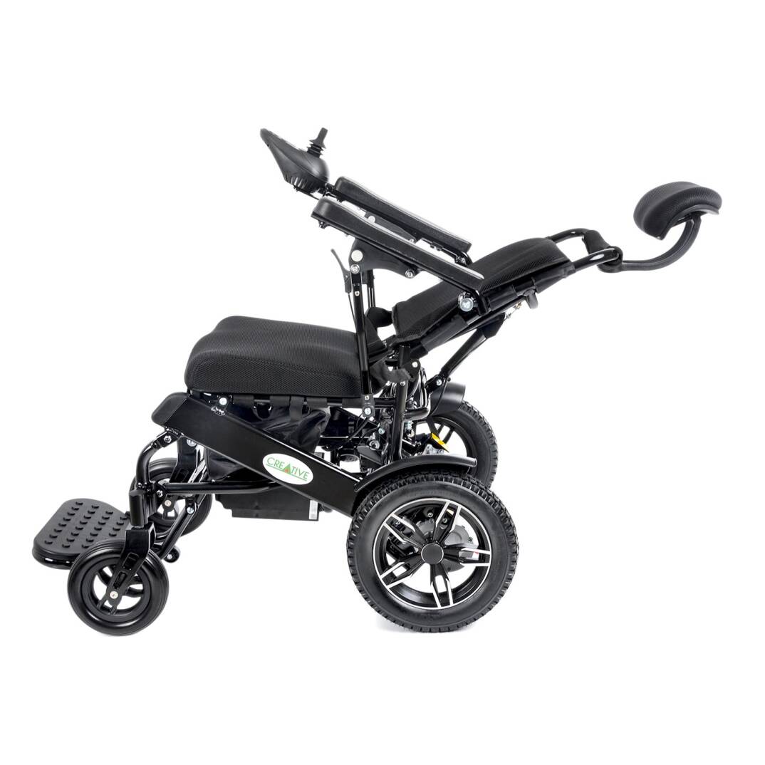 Creative CR-6012 Lux Lityum Pilli Uzaktan Kumandalı Akülü Tekerlekli Sandalye - 2