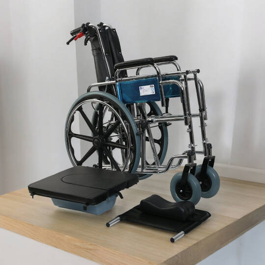 Golfi G124 Lazımlıklı Tekerlekli Sandalye - 4