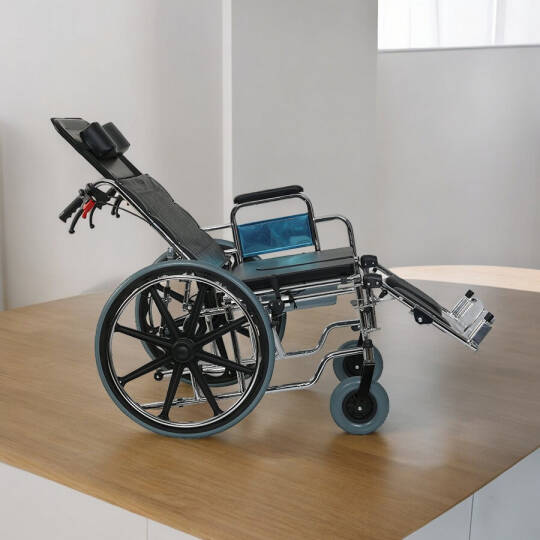 Golfi G124 Lazımlıklı Tekerlekli Sandalye - 5