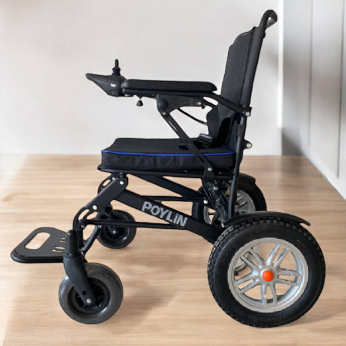 Poylin P205 Hafif Katlanabilir Akülü Tekerlekli Sandalye - 3