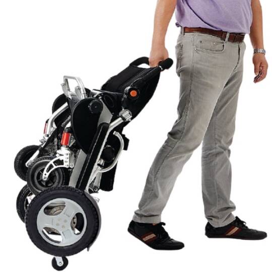 Poylin P209 Small Katlanabilir Hafif Akülü Tekerlekli Sandalye - 2