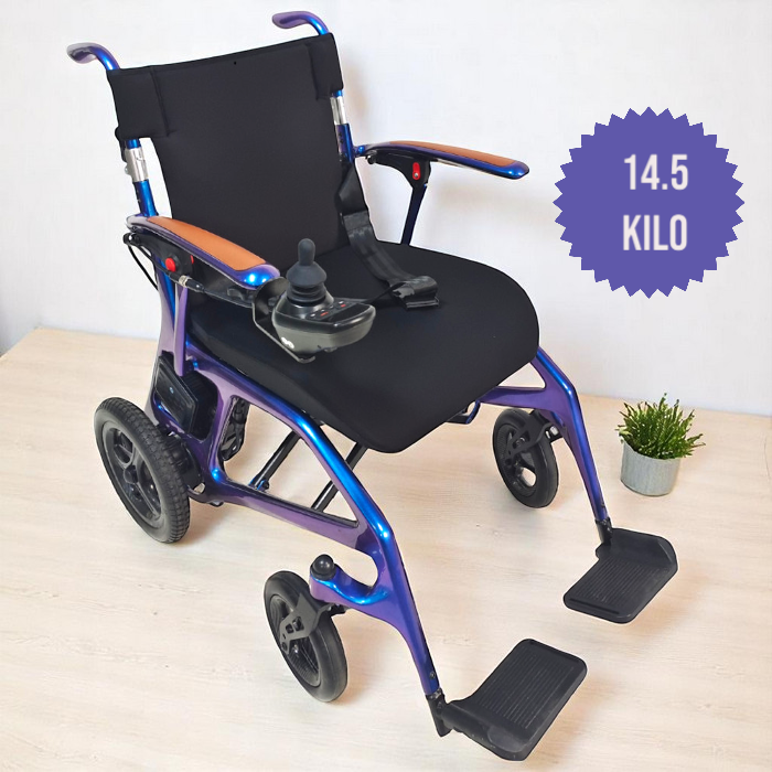 Poylin P215 Karbon Fiber Akülü Tekerlekli Sandalye - 1