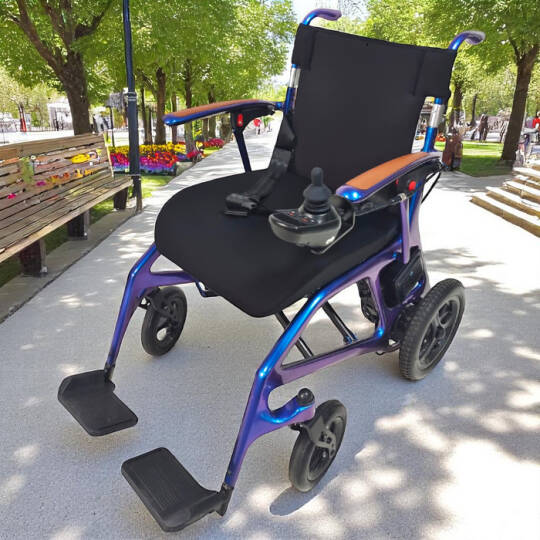 Poylin P215 Karbon Fiber Akülü Tekerlekli Sandalye - 2