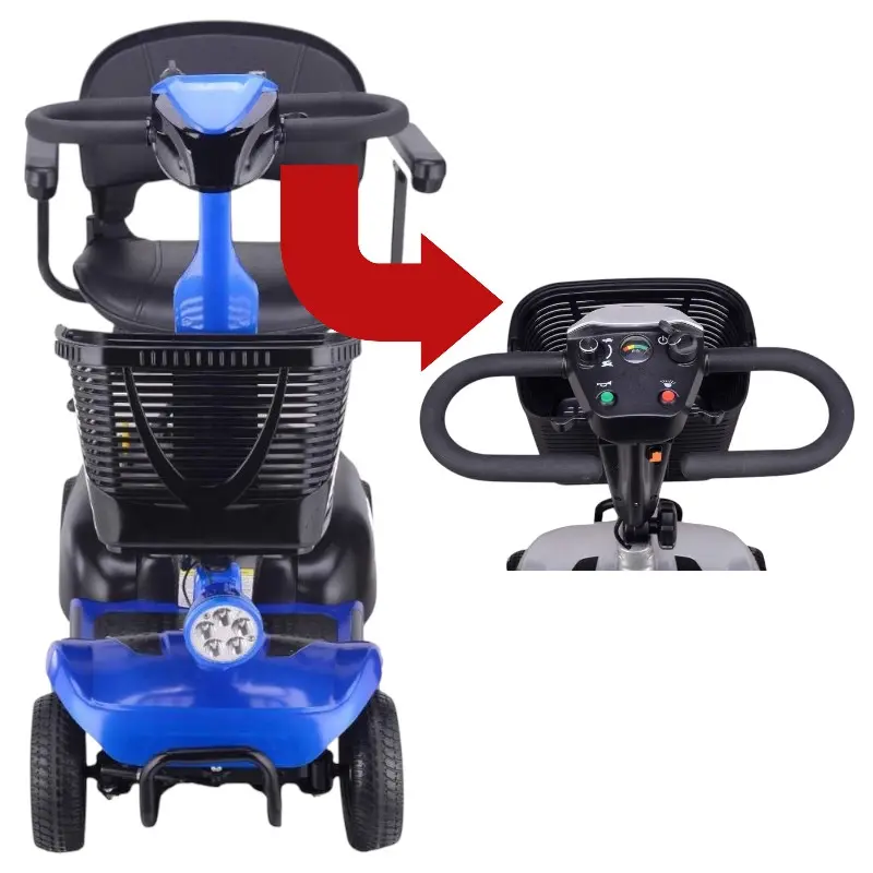 Poylin P410 Scooter Akülü Tekerlekli Sandalye Engelli Aracı - 2