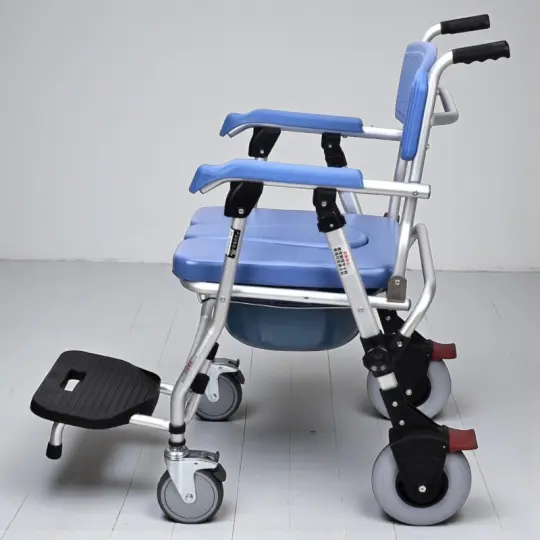 Poylin P611 Alüminyum Banyo Tuvalet Sandalyesi - 3