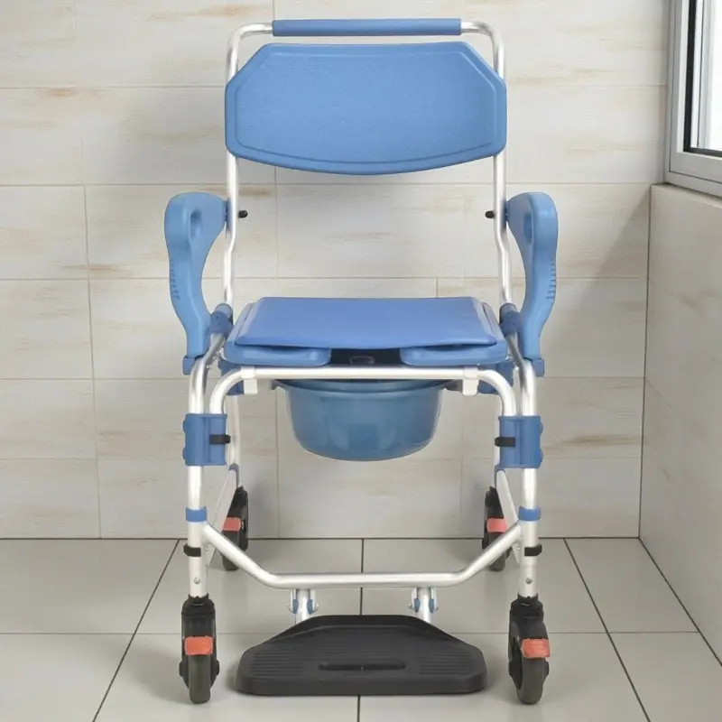 Poylin P612 Alüminyum Banyo Tuvalet Sandalyesi - 4