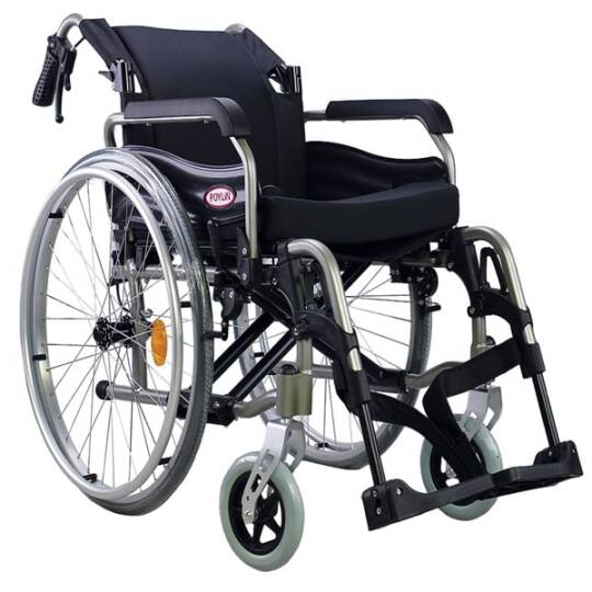 Poylin P957 Alüminyum Hafif Tekerlekli Sandalye - 3