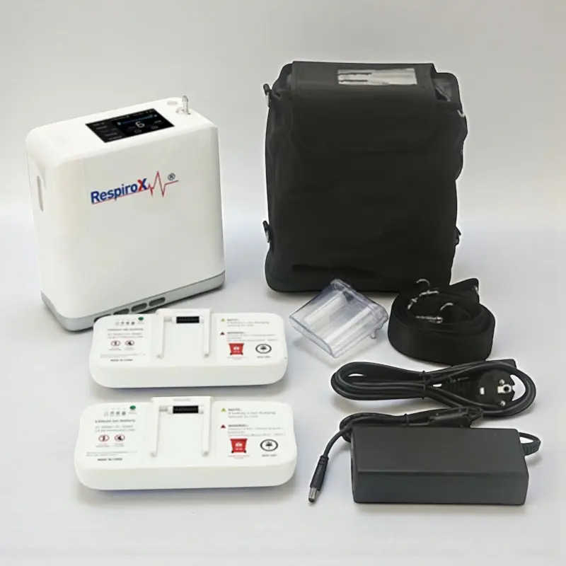 Respirox JLO-190i Çift Bataryalı Taşınabilir Oksijen Konsantratörü - 1