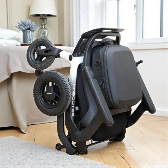 Robooter E80 Karbon Fiber Akülü Tekerlekli Sandalye - 2