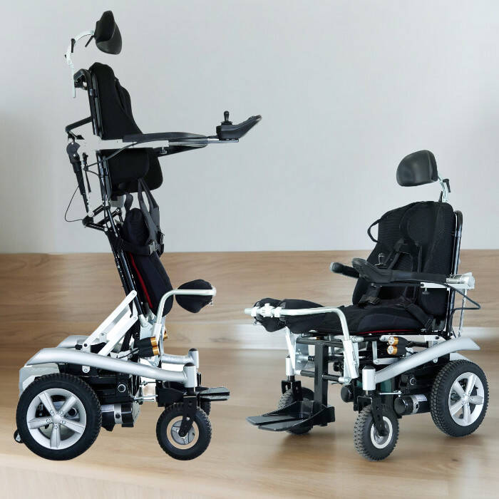Scuba S300 Ayağa Kaldıran Akülü Tekerlekli Sandalye - 1