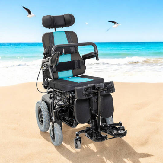 Scuba S301 Ayağa Kaldıran Akülü Tekerlekli Sandalye - 2