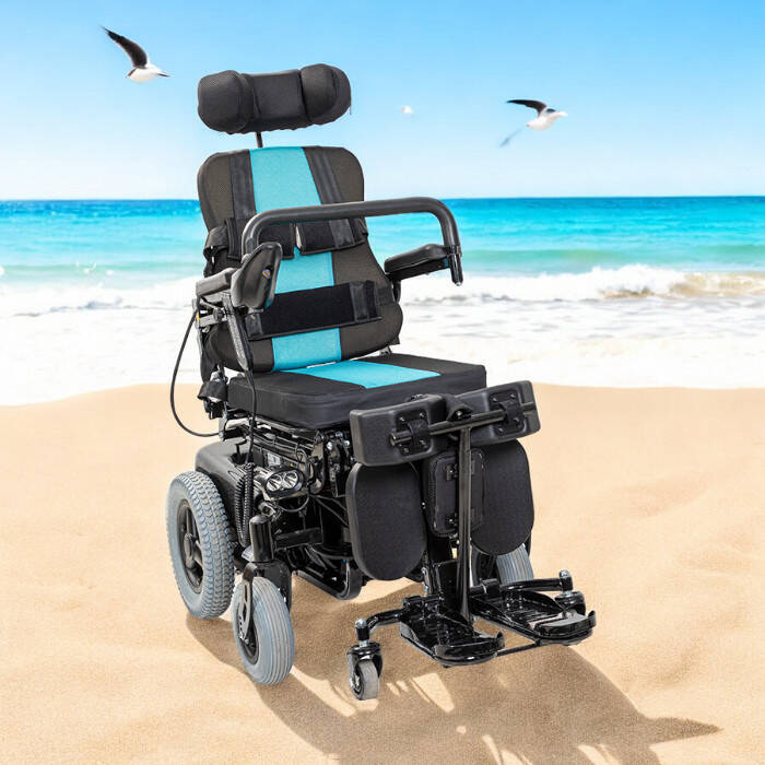 Scuba S301 Ayağa Kaldıran Akülü Tekerlekli Sandalye - 2