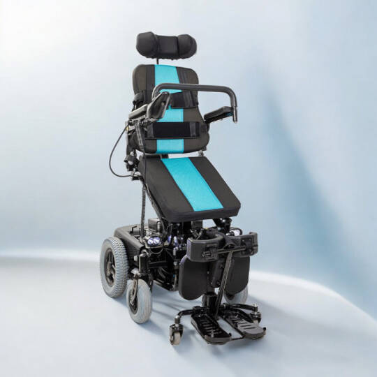 Scuba S301 Ayağa Kaldıran Akülü Tekerlekli Sandalye - 4