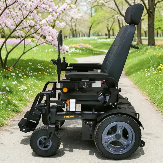 Swemo EPW62L Arazi Tip Akülü Tekerlekli Sandalye - 9