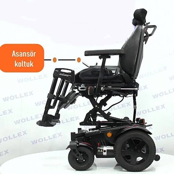 Wollex D500 Akülü Tekerlekli Sandalye - 1