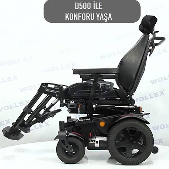 Wollex D500 Akülü Tekerlekli Sandalye - 2