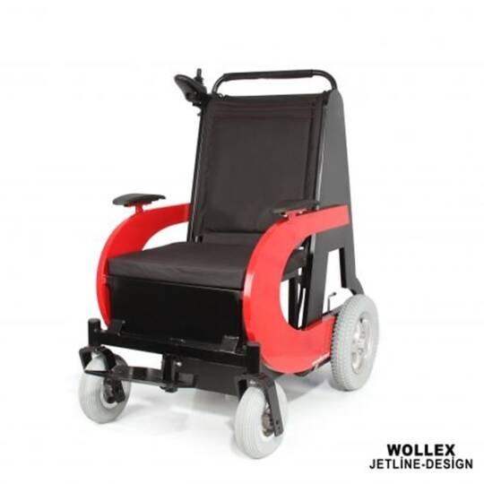 Wollex Jetline-Design Refakatçi Sürüşlü Akülü Sandalye - 2