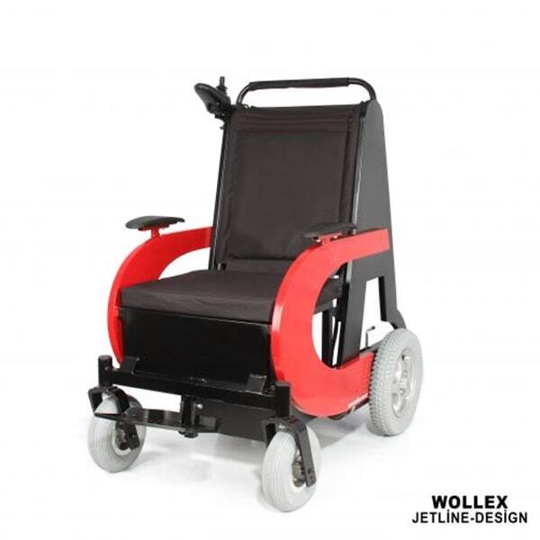 Wollex Jetline-Design Refakatçi Sürüşlü Akülü Sandalye - 2