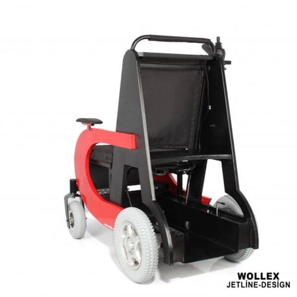 Wollex Jetline-Design Refakatçi Sürüşlü Akülü Sandalye - 3