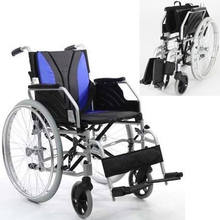 Wollex W217 Alüminyum Hafif Tekerlekli Sandalye - 1