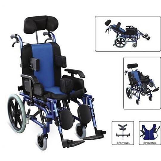 Wollex WG-M958L Özellikli Yetişkin Tekerlekli Sandalye